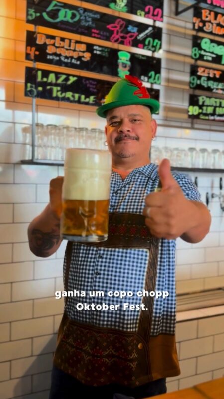 TRÊS MOTIVOS PRA VOCÊ NÃO DAR MOLE NA OKTOBER JOY • Vídeo Reels Joy Project Brewing Curitiba